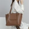bags 2022 new leather women's bag large capacity winged shoulder